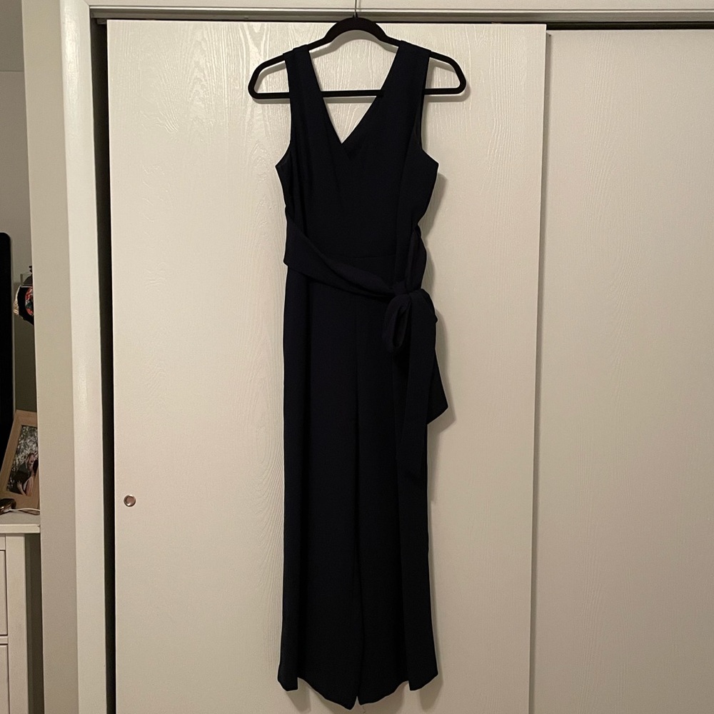 J.crew navy jumpsuit